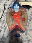 Seac Unica Md Kid's Full Face Snorkel Mask Blue Orange Size L/xl , New. Fixed Price $39.99.