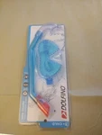 Dolfino Mini Shark Mask & Snorkle Combo Blue Ages 3+ Impact Resistant. Fixed Price $13.30.