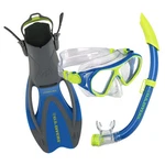 U.s. Divers Dorado Ii Junior Mask, Proflex Fins, Large, Blue, Yellow. Fixed Price $42.99.