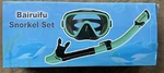 Bairuifu Snorkeling Gear For Adults, Dry Set. Fixed Price $16.00.
