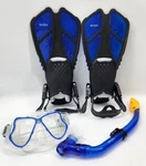 Adicop Mask Fins Snorkel Set For 3-7 Years Old Boys And Girls Pair S/md JR9-13. Fixed Price $30.50.