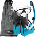 Phantom Aquatics Adult Speed Sport Mask Fin Snorkel Set Size Small. Fixed Price $28.99.