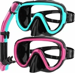 Bairuifu Dry Snorkel Set 2 Pack Adult Diving New W/ Accessories. Fixed Price $25.99.