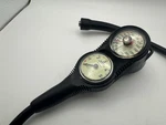 Compact Scuba Dive Console: 230 Foot Depth Gauge, Compass, 5000 Psi Spg. Fixed Price $34.99.