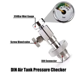 Scuba Dive Compact Travel Din Tank Cylinder Pressure Checker 350 Bar Gauge. Fixed Price $59.95.