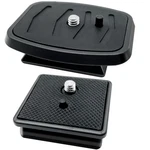 Ioualey 2 Pack And Tripod Quick Release Plate 41MM+43MM, Black. Fixed Price $13.35.