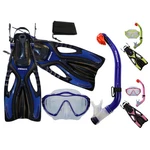 Promate Junior Snorkeling Scuba Diving Mask Dry Fins Gear Set For Kids. Fixed Price $44.95.