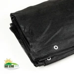 Day Star Shades 5X12 (black) Hd Mesh Tarp Net Sun Fence Screen Patio Canop. Fixed Price $35.99.