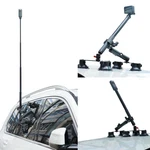 Taisioner Suction Car Mount For Camera 67 Invisible Selfie Stick, Black. Fixed Price $98.56.