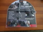 Delkin Fat Gecko Triple Suction Mount - Black Nib. Fixed Price $89.99.