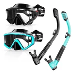 New 2-PACK Adult Set Couple One Size Snorkeling Diving Goggles. Fixed Price $49.90.