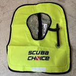 Scuba Choice Adult Snorkel Vest Neon Yellow/black With Name Box. Fixed Price $15.00.