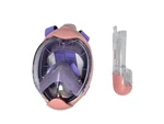 Acure SN03 Kids Snorkel Mask Full Face Anti-fog+dry Top Set Ages 3-8 Ob. Fixed Price $39.99.