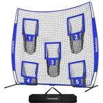 7X7FT Football Throwing Net Qb Passing Training Target Practice W/ Carry Bag. Fixed Price $54.96.