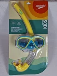 Speedo Kids Surf Gazer Mask Snorkel Set Ages 3-8 Yellow Blue New. Fixed Price $16.99.
