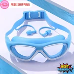Anti-fog Swimming Goggles For Kids & Adults Silicone With Earplug Us. Fixed Price $7.48.