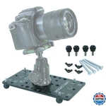 Cam Caddie Ultra Flat Low Angle Cheese Plate Pod/tripod Mount For Dslr, Mirrorle. Fixed Price $58.99.