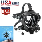Silicone Full Face Mask Diving Goggles Underwater Breathing Snorkel Equipment. Fixed Price $79.09.