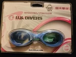Divers Navigator Women Goggle Adult Silicone Ez Adjust Clear Lens(j). Fixed Price $7.24.