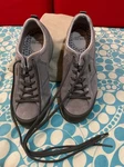 Dansko Paisley Waterproof Sneaker Grey/blue Burnished Suede Sz Eu 39 Us 8.5-9. Fixed Price $65.00.
