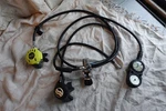 Scuba Diving Gear Regulators, Sherwood, U.s.divers Octo, Aqua Lung Gauges Pivot. Fixed Price $75.00.