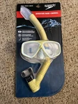 Speedo Adventure Mask & Snorkel Set - Blazing Yellow/clear. Fixed Price $22.94.
