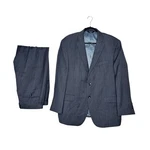 Jos Bank Mens Traveler 2PC Suit Tailored Fit 46R 42X29 Pant Gray 100% Wool. Fixed Price $70.00.