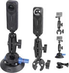 Camera Air Pump Vacuum Suction Cup Handlebar Mount Kit Compatible With INSTA360. Fixed Price $55.57.