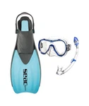 Seac Sub Kit Fins Gafas Dive Tube Sprint Dry S/kl. Fixed Price $103.20.