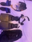Divers Adult Dracon Sport Snorkel/hurricane Fins/gearbag/wetboots/weights. Fixed Price $100.00.