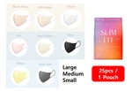 Cla Slim Fit 2D Korean Face Mask Premium Multicolor 25PCS/1 Pouch. Fixed Price $42.90.