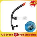 Center Mount Snorkel Lap Swimming Training Silicone Mouthpiece.. Fixed Price $24.99.