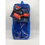 Speedo Kids Small Aqua Quest Swim Mask, Snorkel & Fins Set Fits Shoe Size 12-2. Fixed Price $34.99.