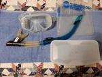 Sherwood Mako Silicone Dive Mask And Sabre Snorkel, Storage Box For. Fixed Price $50.00.