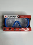 Dolfino Youth Blue Swim Goggles Impact Resistant Latex Free Custom Fit 6+. Fixed Price $9.50.