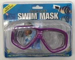 Poolmaster Junior / Adult Diver Below Sport Swim Mask Purple Samoan Nip. Fixed Price $8.99.