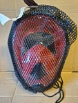 Leader Accessories Full Faced Snorkel Mask New Never Used -- Red. Fixed Price $21.00.