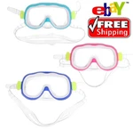 Kids Goggles With Nose Cover Swimming For 6-14 Snorkel Mask. Fixed Price $10.99.