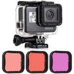 Gepuly Waterproof Housing+filters For Hero 5/6/7 Black. Fixed Price $33.62.