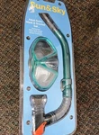 Sun And Sky Adult Swim Mask Snorkel Set Blue New. Fixed Price $23.99.