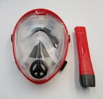 Deep Blue Gear Vue Tech Full Face Junior Snorkeling Mask Red S/m. Fixed Price $39.99.