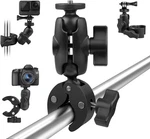 Taisioner Super Camera Clamp Mount Double 2.4"SOCKET Arm, Black. Fixed Price $24.18.