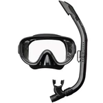Tusa Adult M/s Black/black Window Mask And Snorkel Combo Set (UC-0110-BKBK). Fixed Price $47.97.