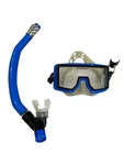 U.s. Divers Mini Buena Vista Snorkel Mask Set Adult Blue Tempered Glass. Fixed Price $32.88.