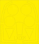 Eduard LX001 1/24 Mask Typhoon Mk.ib For Airfix Canopy Set. Fixed Price $15.99.