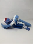 Swimtech Full Face Snorkel Mask Kids Xsmall Blue Dcyso KF-3. Fixed Price $40.00.