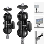 Lanxire Mini Magic Arm With Double Ball Head And 1/4" Screw - 2 Small, Black. Fixed Price $21.76.