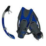 Us Drivers Adult Explorer Snorkel Set & Clipper Fins Size S/m. Fixed Price $19.95.