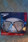 New Speedo Expanded View Adult Explorer Mask Black & Gray -snorkel,swimming,pool. Fixed Price $15.25.