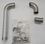 Hmf Swamp Snorkel Kit 626230000301 Stainless Steel Atv Utv Exhaust Accessory. Fixed Price $76.00.